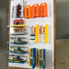 6226　プラレール　駅シリーズ　14個まとめ売り(ダブリあり)＆おまけ６個【中古】