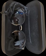 MOSCOT LEMTOSH用 クリップオンサングラス 黒 ケース付 新品 46 - メルカリ