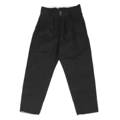 リミフゥLIMI feu バックパッチツータックテーパードパンツ 黒Sのサムネイル