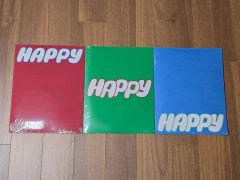 JIN HAPPY ロゴデザイン セット (緑・赤・青) - メルカリ