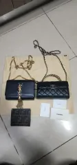 Saint Laurent サンローラン モノグラム ミニ クロスバッグ