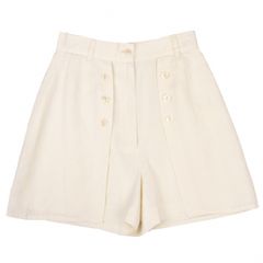 herlipto Gold Button Flap Shorts エクリュ S - メルカリ