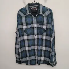 100/L トミーヒルフィガー コットン チェック シャツ