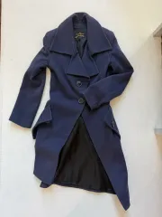 VIVIENNE WESTWOOD ANGLOMANIA ネイビー コート 40のサムネイル
