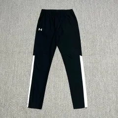 M アンダーアーマー 黒/白 トレーニング パンツ