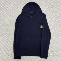 美品 ストーンアイランド クールネックウールニット L ブラウン