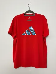 レディース ジュニア adidas アディダス コンバットスポーツ 半袖Tシャツ レッド 90 機能性 ランニング ジム スポーツ