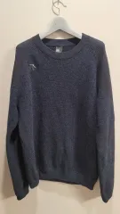デサント(DESCENTE) ネイビー ウール セーターのサムネイル