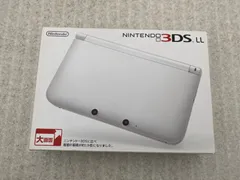 ◆ニンテンドー3DSLL本体 ホワイト　動作品　0012568676