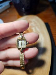 TITUS 14KT ALL GOLD 手巻き時計アンティーク 金 スイス製 - メルカリ