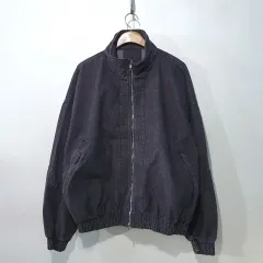 SS新作) ハイネックブルゾン デニムジャケット 2color