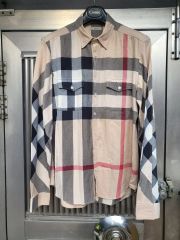 バーバリー BURBERRY ノバチェック フロント プリントシャツ - メルカリ