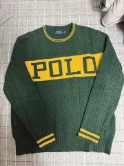 ポロ ラルフローレン 1967 ケーブル編み ニット XL 傷なし