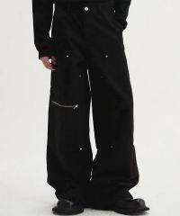 paxforpax SEMI WIDE PANTS(BLACK) size1 - メルカリ
