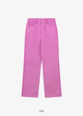 グローブ grove 22summer yvone デニムパンツ pinkのサムネイル