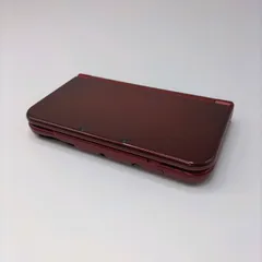 Newニンテンドー3DS LL メタリックレッド 上IPS 動作確認済 タッチペン欠品
