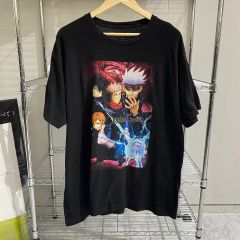 人気アニメ☆ヒロアカ ビッグロゴプリントTシャツ SHOTO ブラック L 