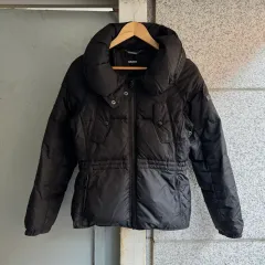 DKNY ビック襟 ロゴ ダウン ジャケット