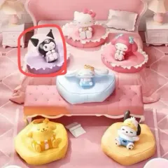 サンリオ 眠る クッション ソファ フィギュア クロミ