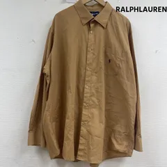 ラルフローレン 90s BLAKE BIG SHIRT ロゴ 刺繍 長袖 シャツ メンズ XXL ISItems【USED】【古着】【中古】50157476