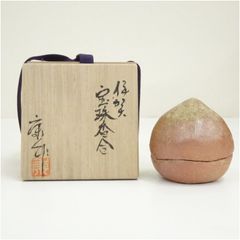 一松堂 小林健一郎(松斉)造 宝珠香合 宮島細工 茶道具 - メルカリ
