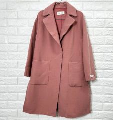 新品☆MITTAN☆藍×アーモンド ラオスコットン羽織り ロング - メルカリ