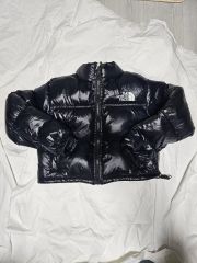 THE NORTH FACE ヌプシショート丈 ダウン ブラックL/95 完売品 - メルカリ