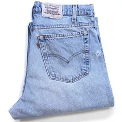 90s メキシコ製 Levi'sリーバイス SIGNATURE 540 デニムパンツ W34 L32★SDP4465 オールド ビンテージ ジーンズ ワイド リラックスのサムネイル