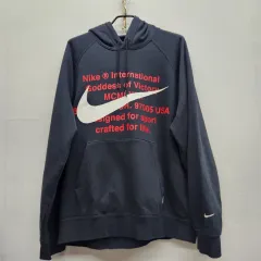 ナイキ スウッシュ ビックプリンティング フードTシャツ XXL (2XL)