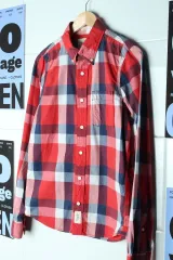 (M-L) アバクロンビー チェックシャツ ウェスターチェック アメカジ - 1769E