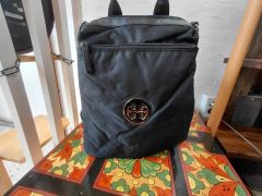 美品】 トリーバーチ 3wayミニリュック ブラック 巾着型 - メルカリ