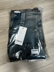 UNIQLO ストレートデニム ブラック・ブルー 34 ジーンズ3本セット UNIQLO ストレートデニム ブラック・ブルー 34 ジーンズ3本セット