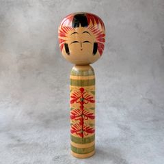C555 こけし 希少品 盛秀太郎 津軽系 温湯こけし 伝統こけし 日本人形