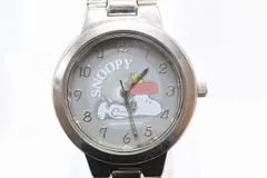 【W300-104】動作品 電池交換済 PEANUT SNOOPY ピーナッツ スヌーピー ウッドストック 腕時計 メンズのサムネイル