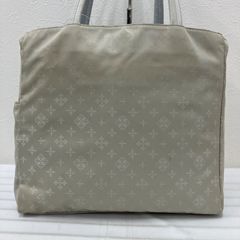 russet ラシット 総柄ナイロン×本革 レザー ミニ プチ トートバッグ