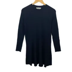 FOXEY NEW YORK(フォクシーニューヨーク) チュニック サイズ38 M レディース美品  - 34650 黒 ハイネック/長袖/ニットのサムネイル