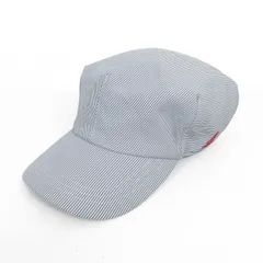 adidas アディダス★ワークキャップ ストライプ♪ メッシュ素材 ゴルフ スポーティー 帽子 サイズF グレー系*ha037