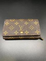 ルイヴィトン 　 モノグラム ポルトフォイユトレゾール 2つ折り財布 B26042669