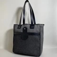 2604-161｜美品｜ハンティングワールド トートバッグ ブラックのサムネイル