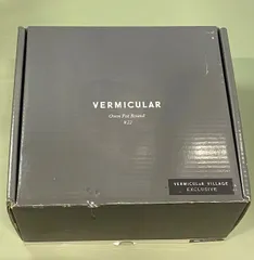 【開封済み　未使用】鍋　VERMICULAR oven pot round #22のサムネイル