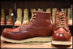 RED WING × OCEANS 限定 8173藍染モックトゥ INDIGO - メルカリ