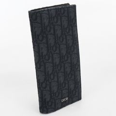 ✨美品✨】 ディオール オブリーク バーティカルロングウォレット
