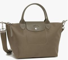 Longchamp ルプリアージュ City 肩掛け トートバッグ ベージュ - メルカリ