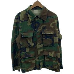 80 U.S.ARMY LCリーフ迷彩 ファティーグジャケット S-SHORT - メルカリ