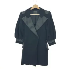 FOXEY BOUTIQUE フォクシーブティック コンビデザインコート サイズ:40 ハーフ/パフスリーブ    ブラック レディース / 240001202025のサムネイル
