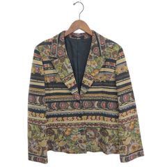 美品☆ MISSONI ミッソーニ バタフライ 蝶柄 ニット ジャケット 42 