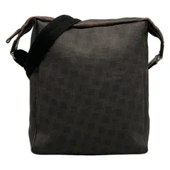 dunhill/ALFREDDUNHILL(ダンヒル) ショルダーバッグ - 黒×ダークブラウン レザーのサムネイル
