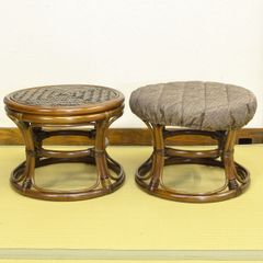 ラタン 座椅子 コスガ74センチ 64センチ - メルカリ