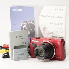 5ABM9 Canon Power Shot SX710 HSレッド 液晶黄ばみ - メルカリ