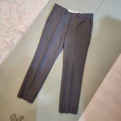 美品　鎌倉シャツ　スラックス　トラウザーズ　134　グレー　48　イタリア製 美品 鎌倉シャツ スラックス トラウザーズ 134 グレー 48 イタリア製